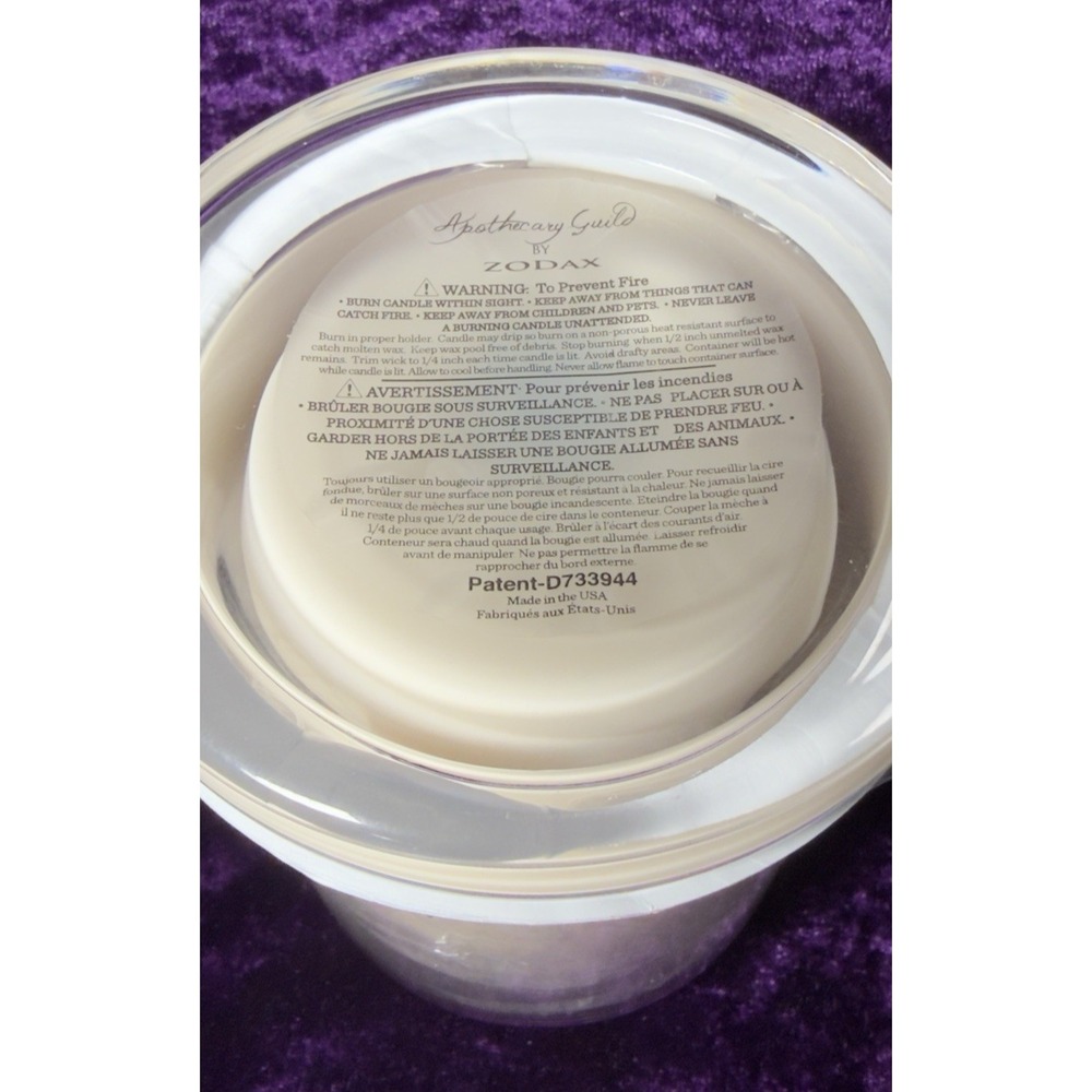 Apothecary Guild Candle Beach House Glass Cover Zodax Summer Discontinued - Picture 4 of 8